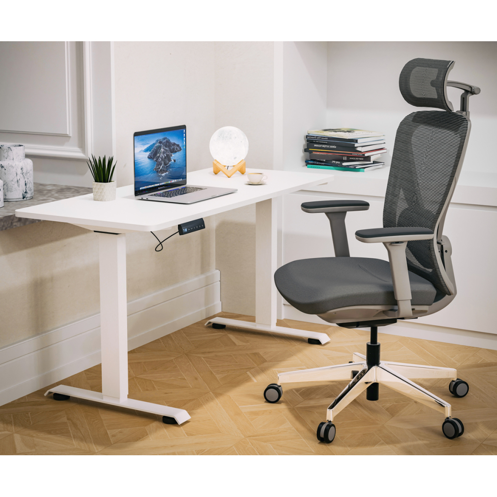 Офісне крісло Mealux Q1 Air Fabric Grey (HF-Q1 F/G) - зображення 12