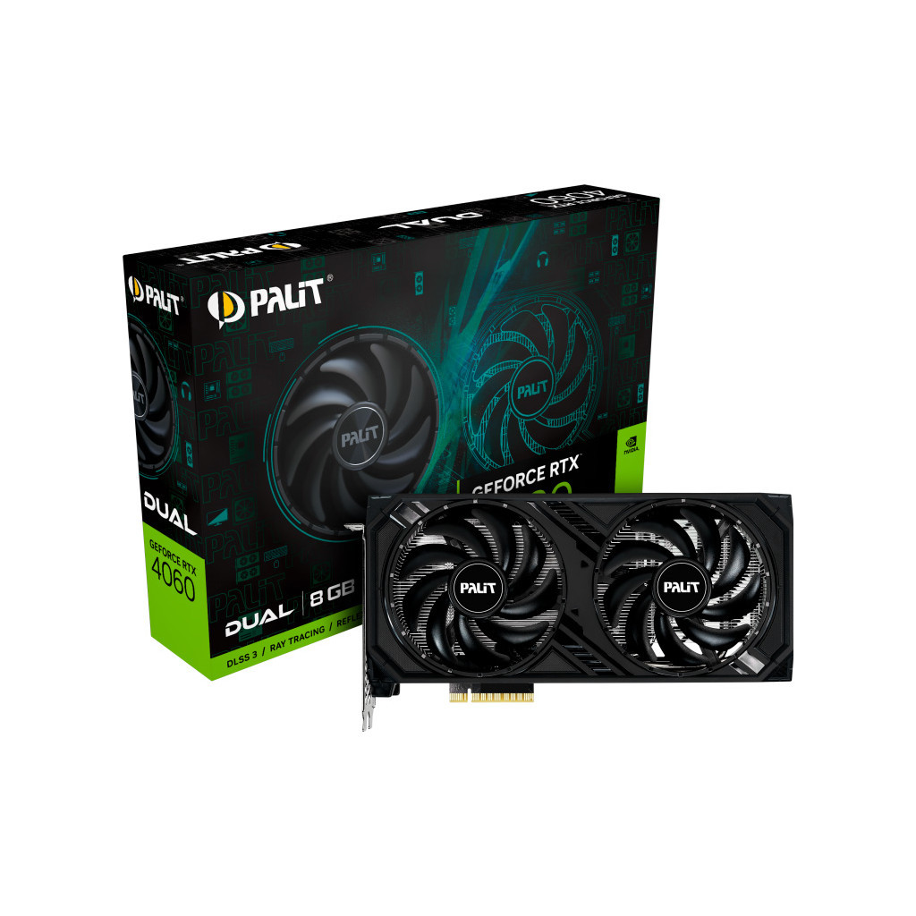 Відеокарта Palit RTX 4060 DUAL 8GB (NE64060019P1-1070D) - зображення 9