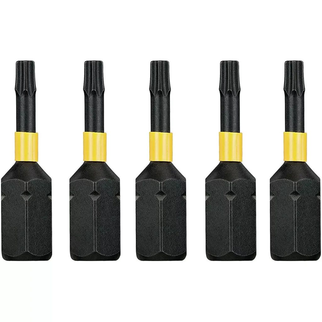 Набір біт DeWALT IMPACT TORSION, ударні, Torx, Т10, L = 25 мм, 5 шт (DT7379T) - зображення 2