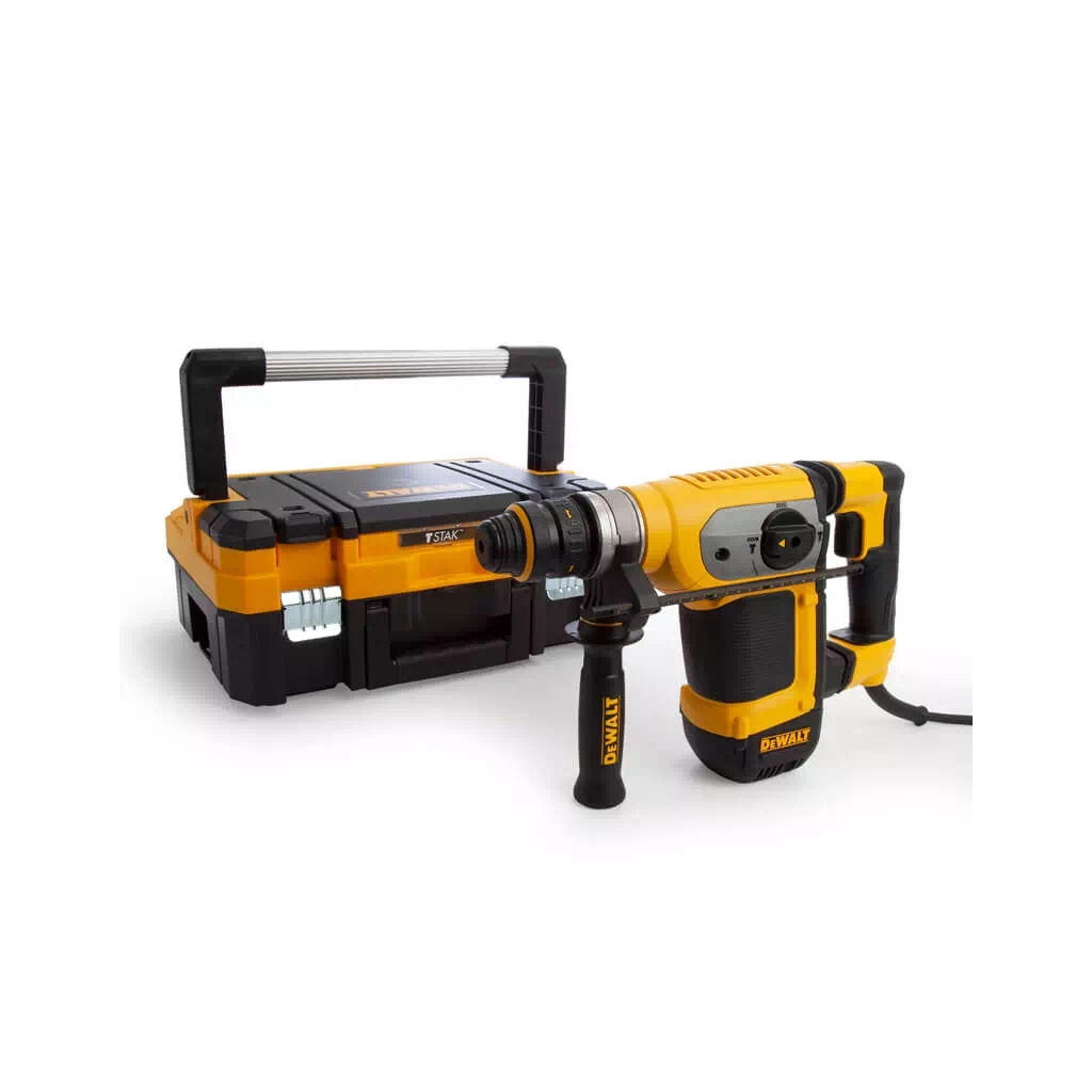 Перфоратор DeWALT SDS-Plus, 1000 Bт, 4.2 Дж, 32/100 мм, 4.3 кг, TSTAK + аксесуари (D25417KT) - зображення 4