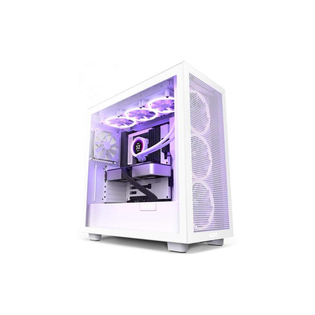 Корпус NZXT H7 v1 2022 Flow Edition All White (CM-H71FW-01) - зображення 1