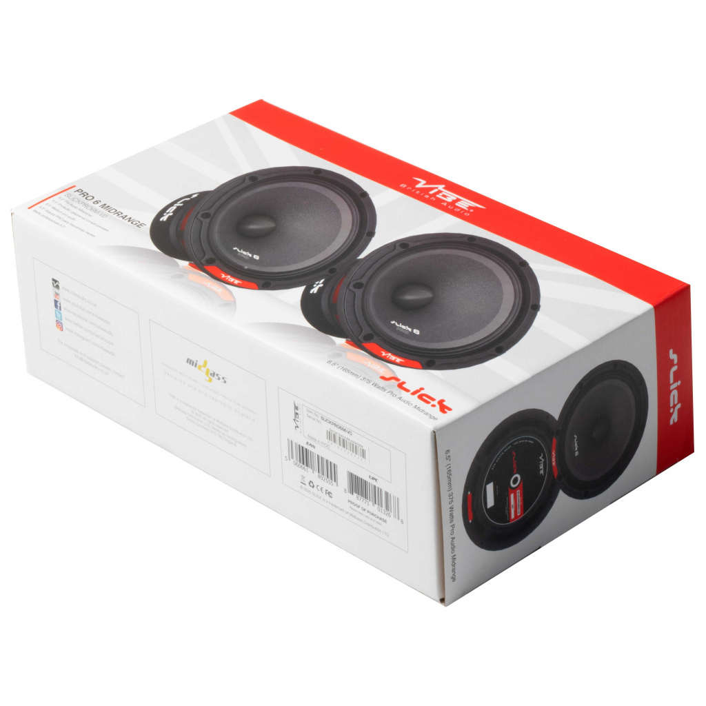 Середньочастотна акустика Vibe SLICKPRO6M-V0 - зображення 6