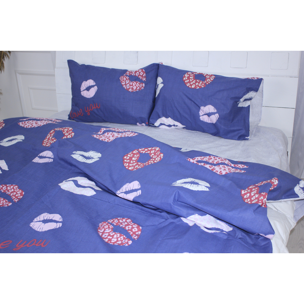 Постільна білизна MirSon Бязь Premium 17-0402 Kiss King Size (2200002871273) - зображення 3