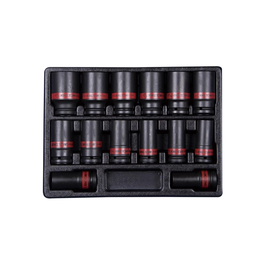 Набір головок KING TONY 3/4" 14 шт. (9-6414SP) - зображення 1