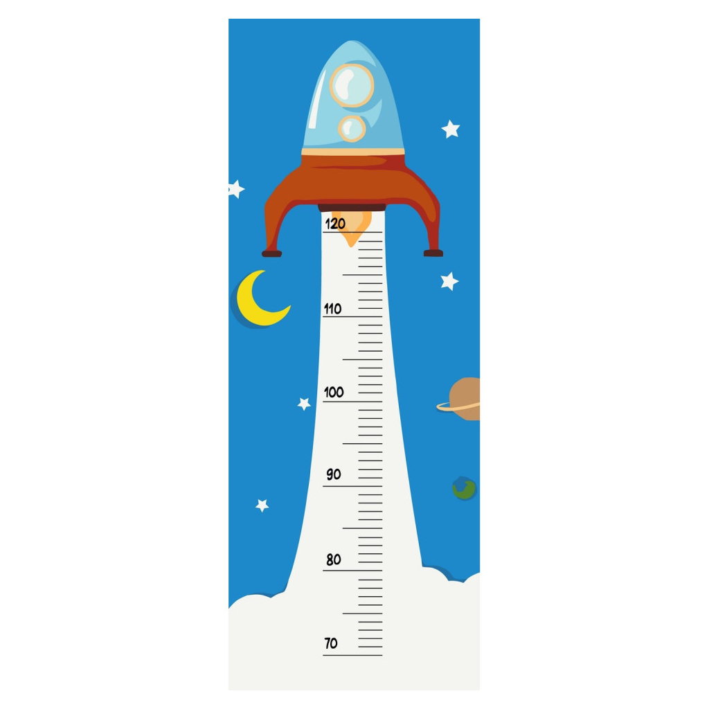 Картина по номерам ArtCraft Ростомір Космічна ракета 30х80 см (15129-AC) - зображення 1