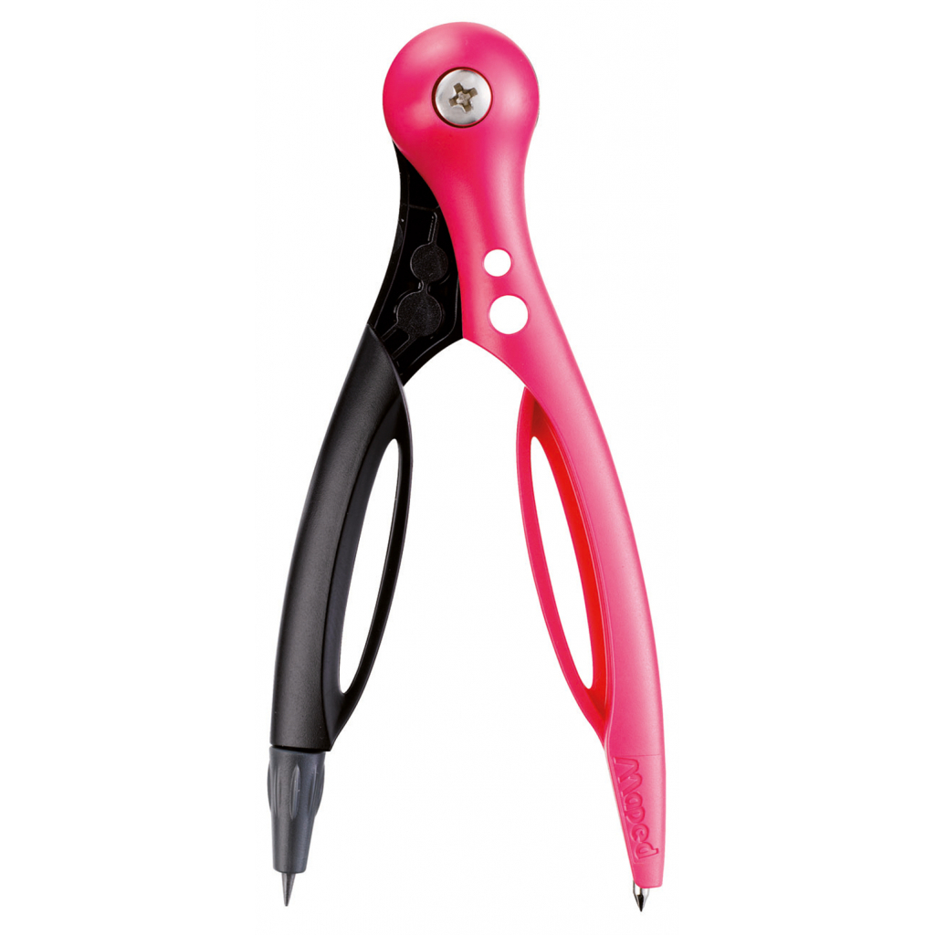 Циркуль Maped ESSENTIALS пластиковий, асорти (MP.518100) - изображение 2