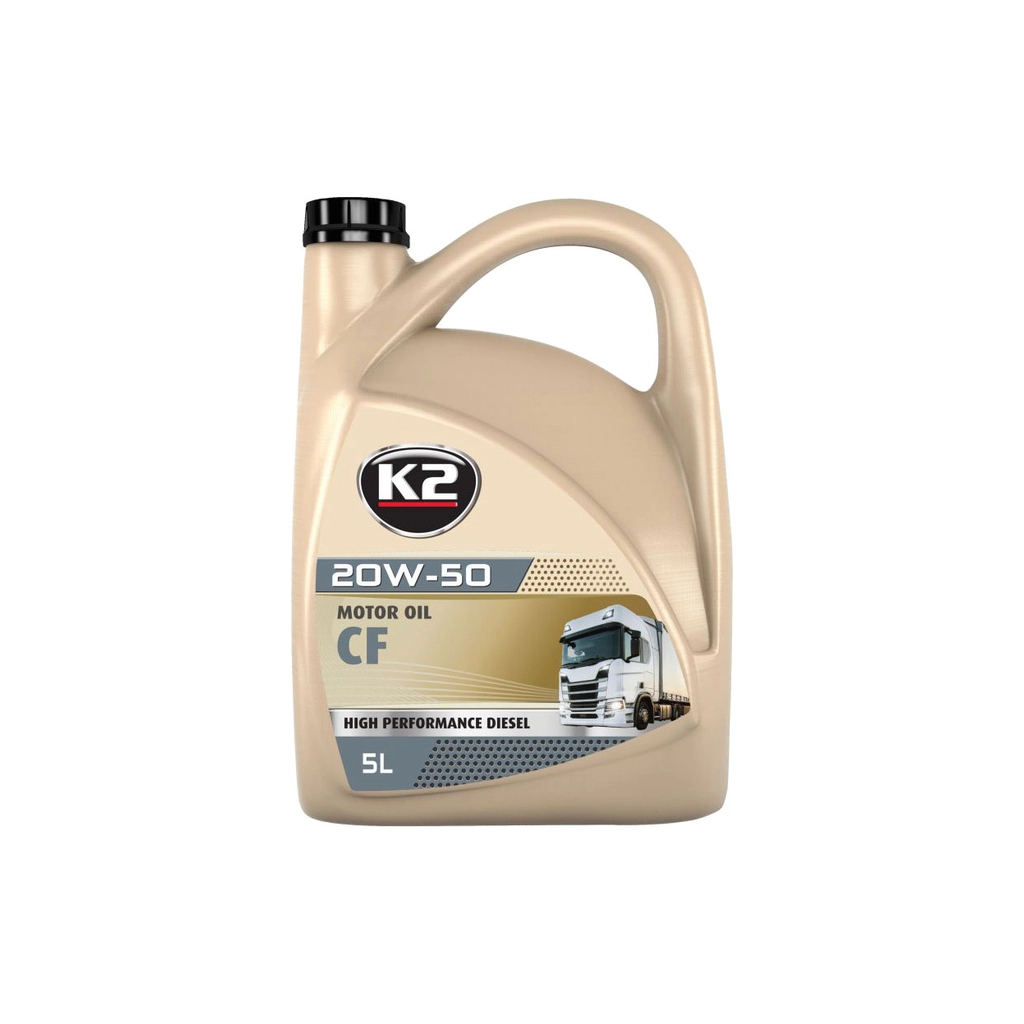 Моторна олива K2 MOTOR OIL 20W-50 CF 5 л (O4105E) - зображення 1