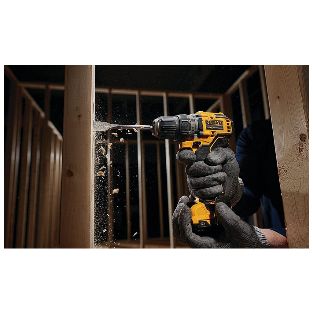 Шуруповерт DeWALT XR Li-Ion 12 В зі змінними насадками, 57.5 Нм, TSTAK (без АКБ та ЗП) (DCD703NT) - зображення 6