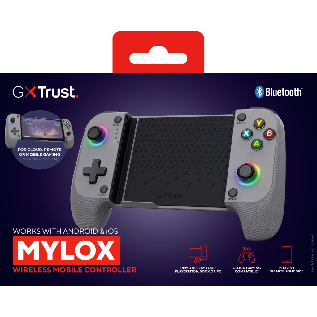 Геймпад Trust GXT 735G Mylox Wireless mobile Controller Grey (25649) - зображення 13