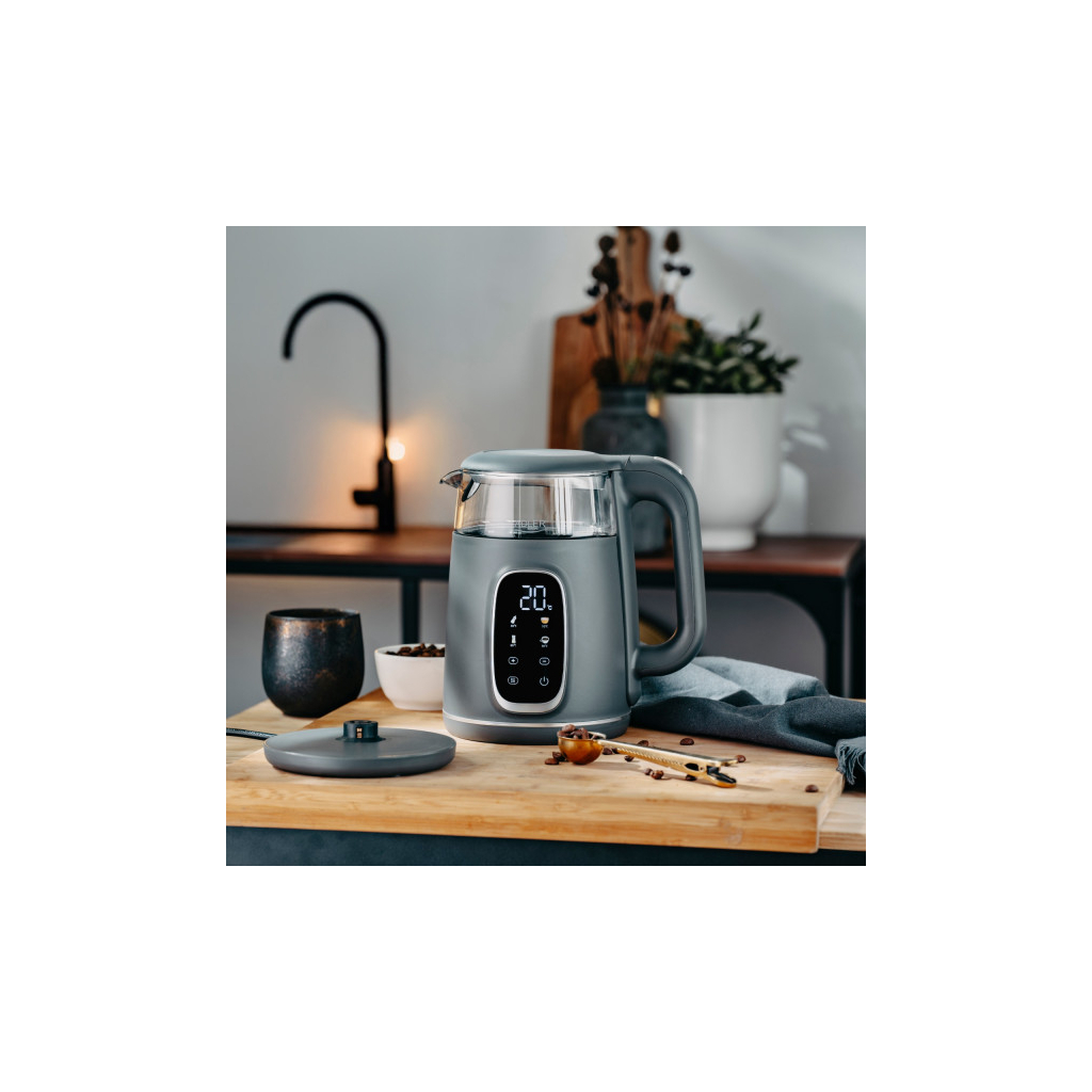 Електрочайник Adler AD 1305 grey - зображення 7