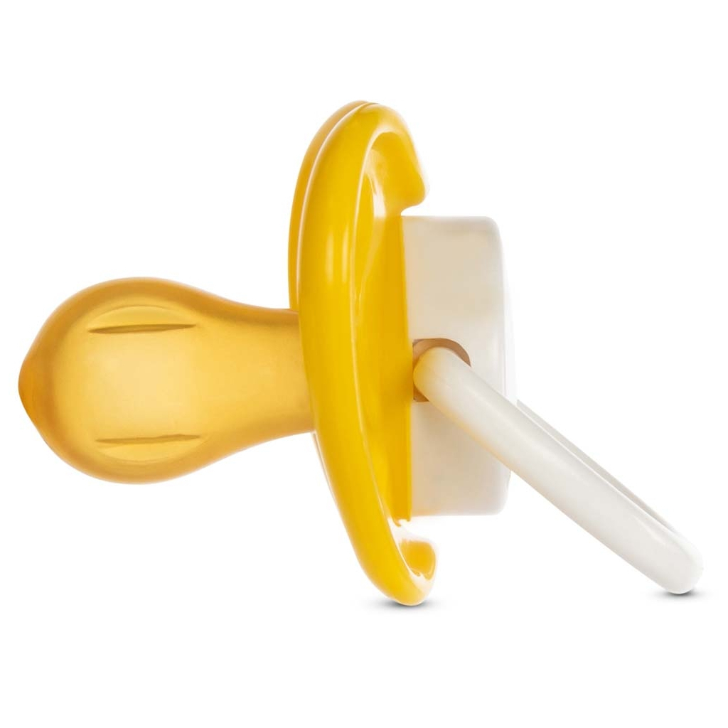 Пустушка Baboo латексна Marine, 0+ міс (жовта) (5-044) - зображення 2