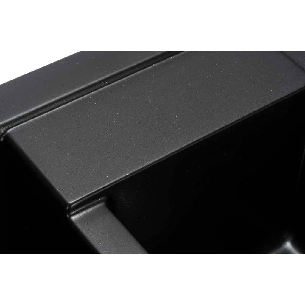 Мийка кухонна GRANADO LEON black shine (gr1001) - зображення 5