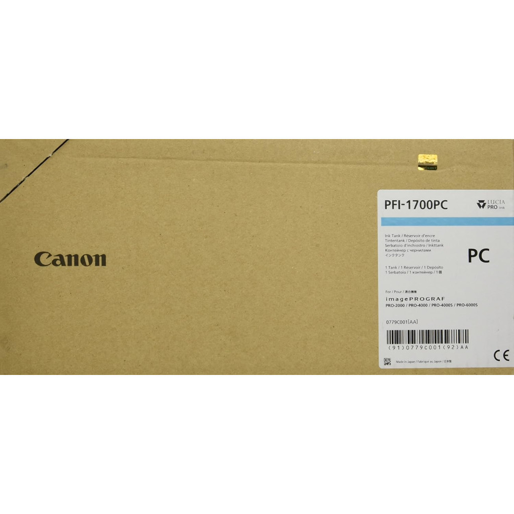 Картридж Canon PFI-1700 photo cyan (0779C001) - зображення 1