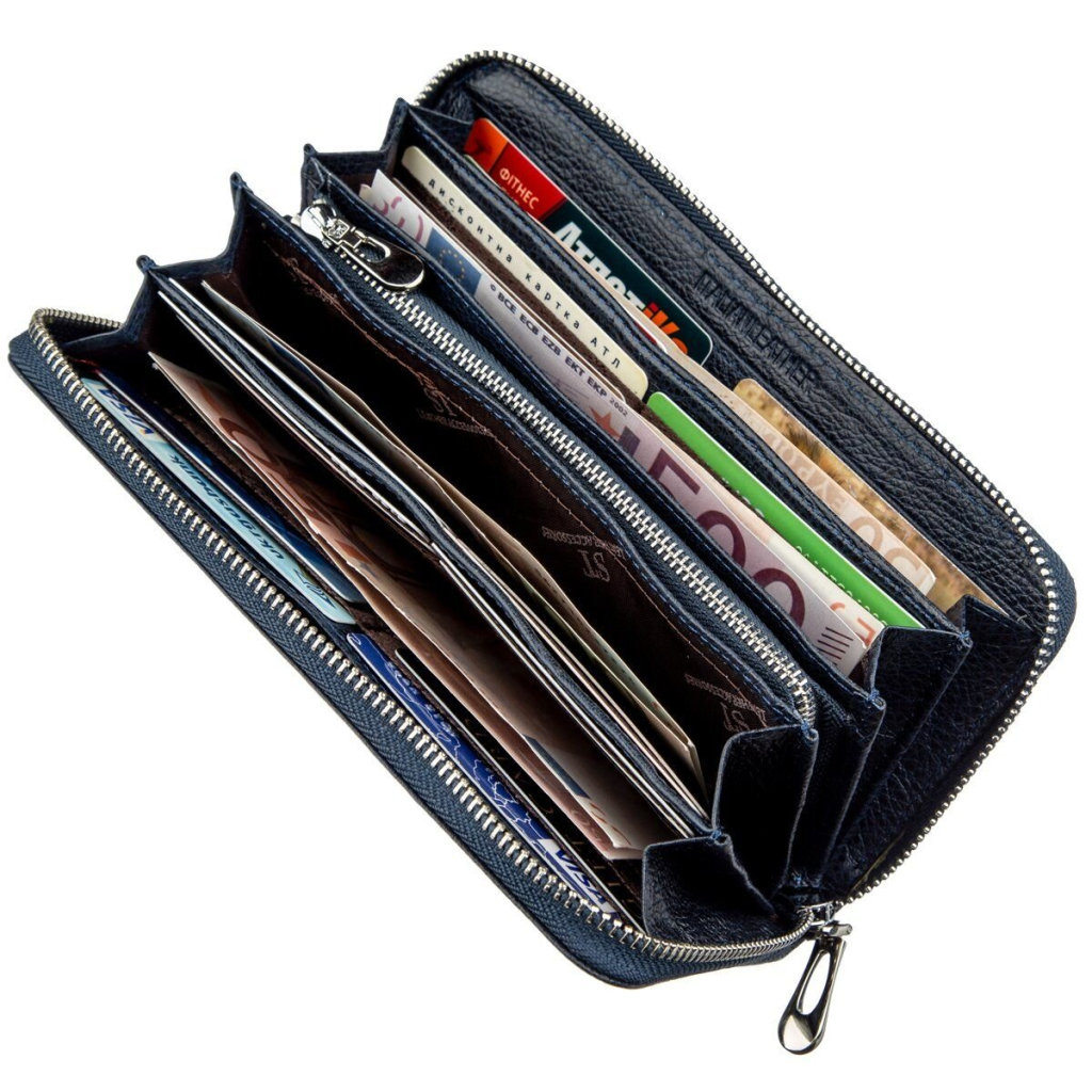 Гаманець ST Leather Синій (18864) - зображення 5