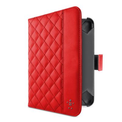 Чохол до планшета Belkin iPad Air Quilted Cover /Ruby (F7N073B2C02) - зображення 2