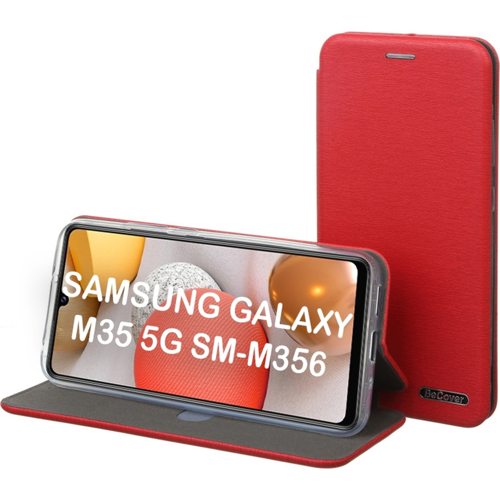 Чохол до мобільного телефона BeCover Exclusive Samsung Galaxy M35 5G SM-M356 Red (711539) - зображення 1