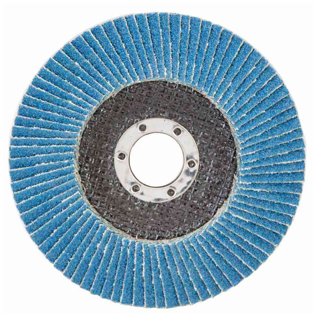 Круг зачистний Sigma пелюстковий торцевий Т29 (конічний) ZA 125мм P80 (9173541) - зображення 1