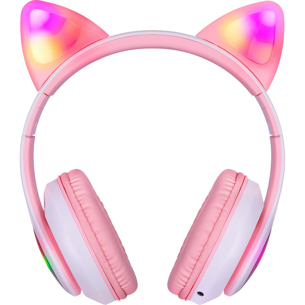 Навушники Defender FreeMotion B585 Bluetooth LED Pink (63585) - зображення 2