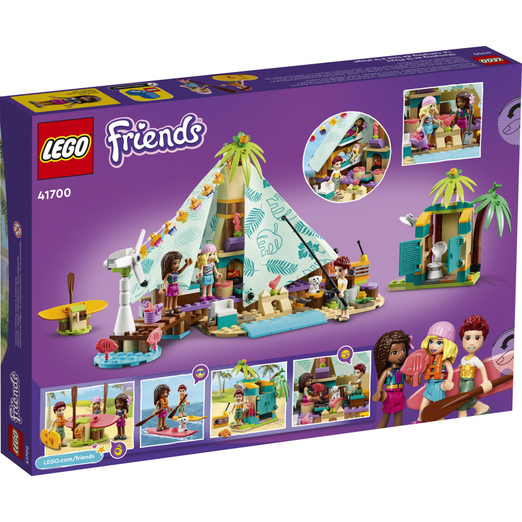Конструктор LEGO Friends Кемпінг на пляжі 380 деталей (41700) - зображення 11