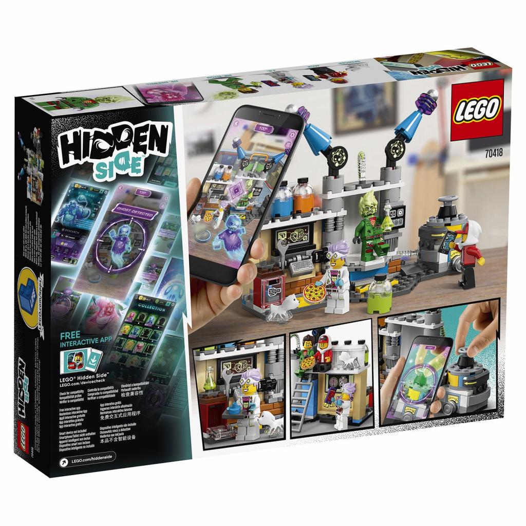Конструктор LEGO Hidden Side Лабораторія привидів 174 деталі (70418) - зображення 9