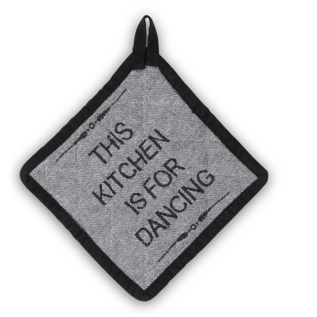 Кухонна прихватка Kela Gianna 20x20 см чорно-біла This kitchen (12779) - зображення 2