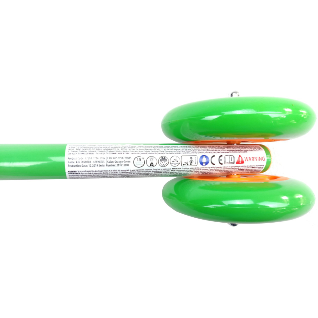 Біговел Bimbo Bike зелено-помаранчевий 14.5" (77804-IS) - зображення 6