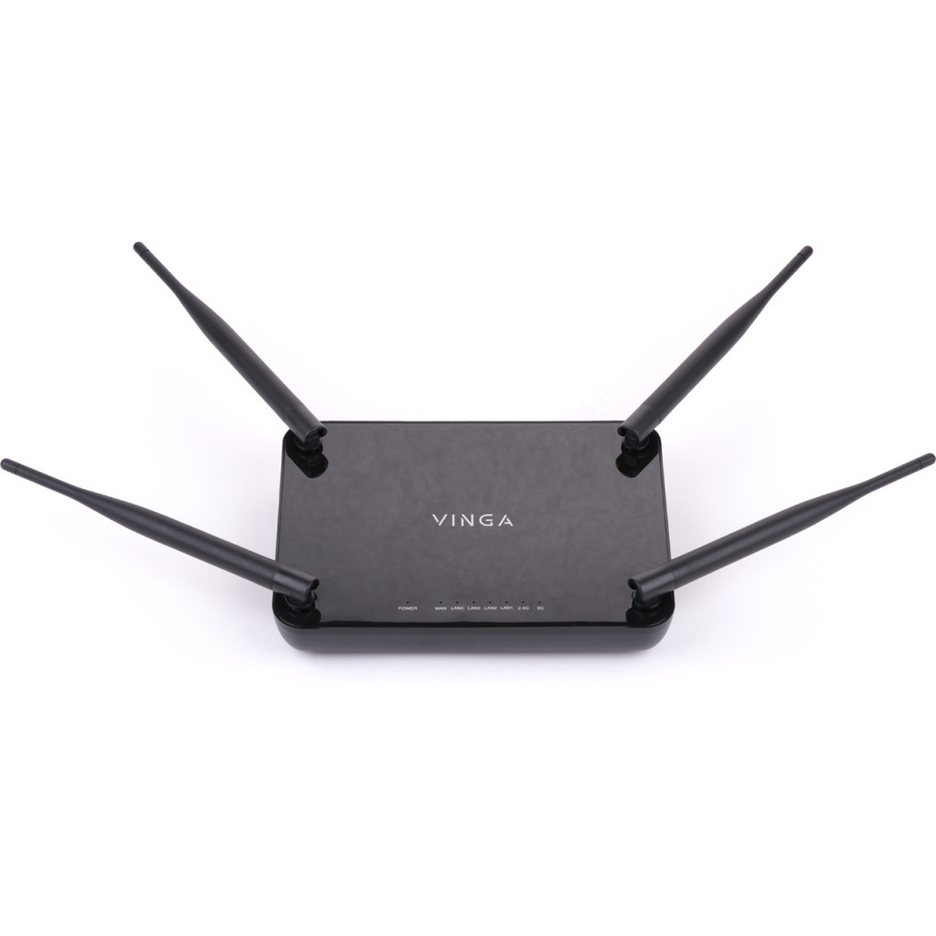 Маршрутизатор Vinga WR-AC1200 Long Range (WR-AC1200-LR) - зображення 8