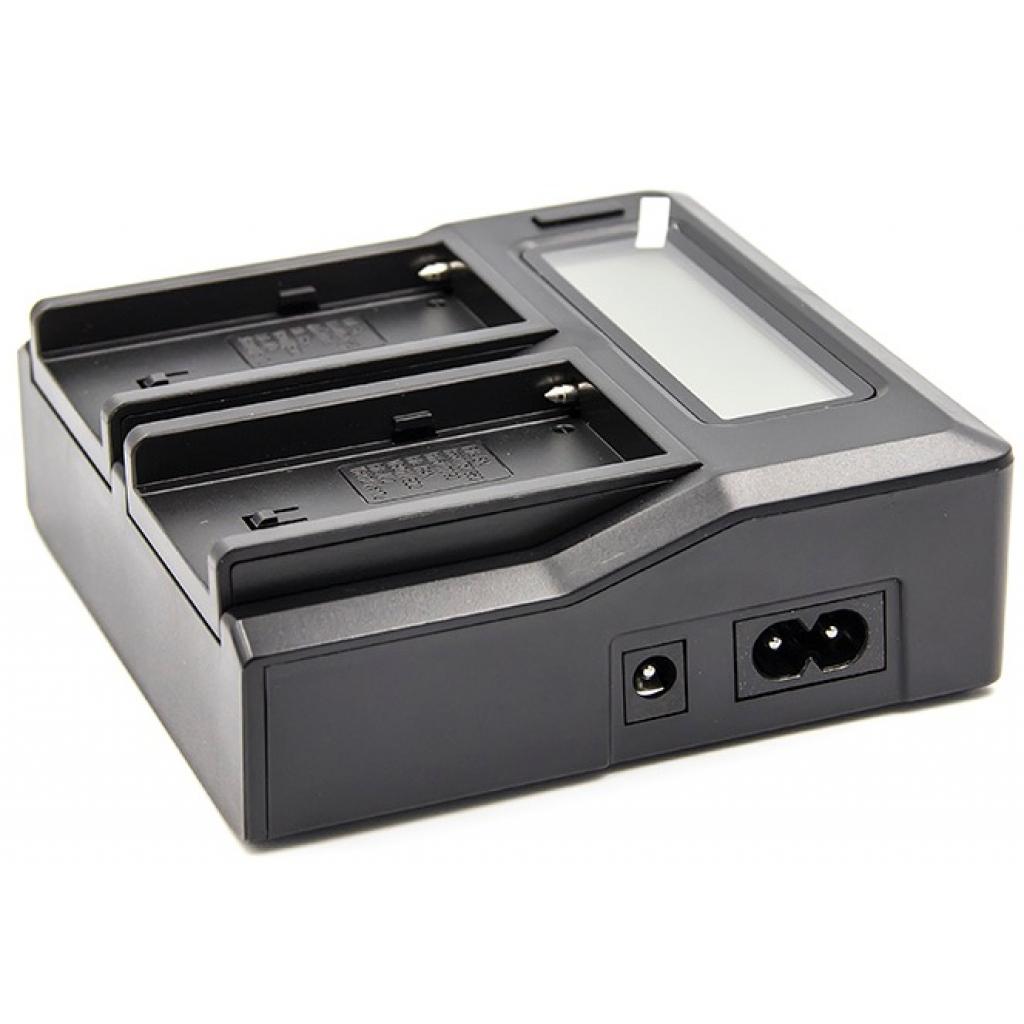 Зарядний пристрій для фото PowerPlant Dual Sony NP-F970 (CH980222) - зображення 2