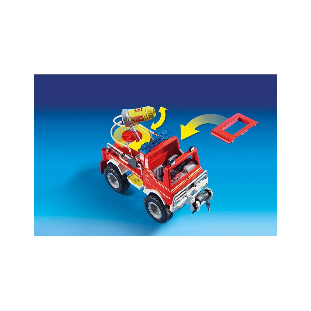 Конструктор Playmobil City action Пожежна машина з водяною гарматою (9466) - изображение 4