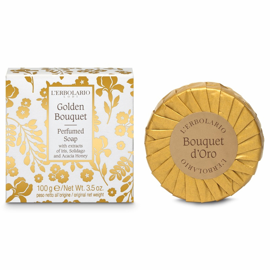 Тверде мило L'Erbolario Золотий Букет 100 г (2214010001317) - зображення 1