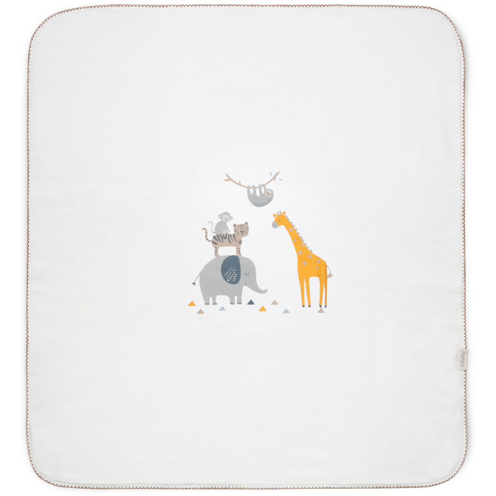 Плед Bibaby зі звірятками (64621-cream) - зображення 2