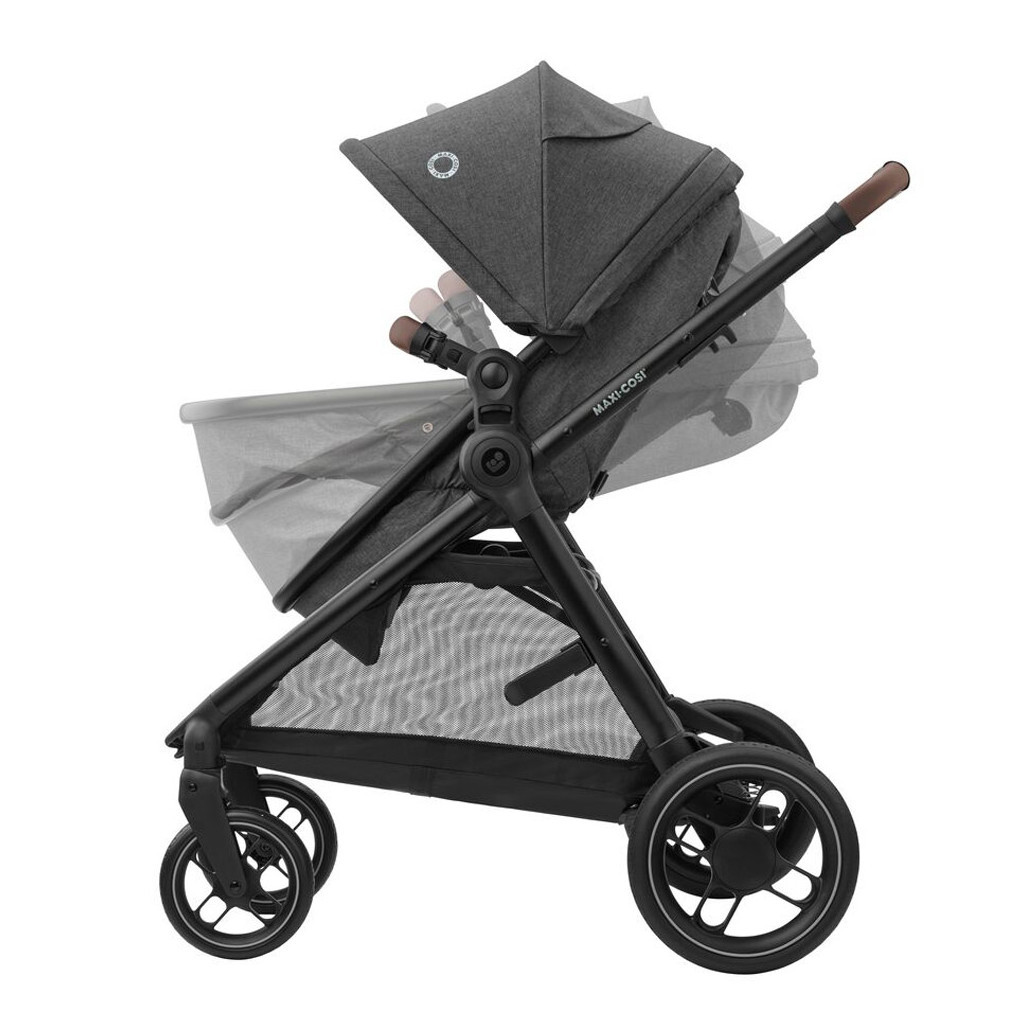 Коляска Maxi-Cosi 3 в 1 Zelia S Trio Dark Grey (1996551110) - изображение 10