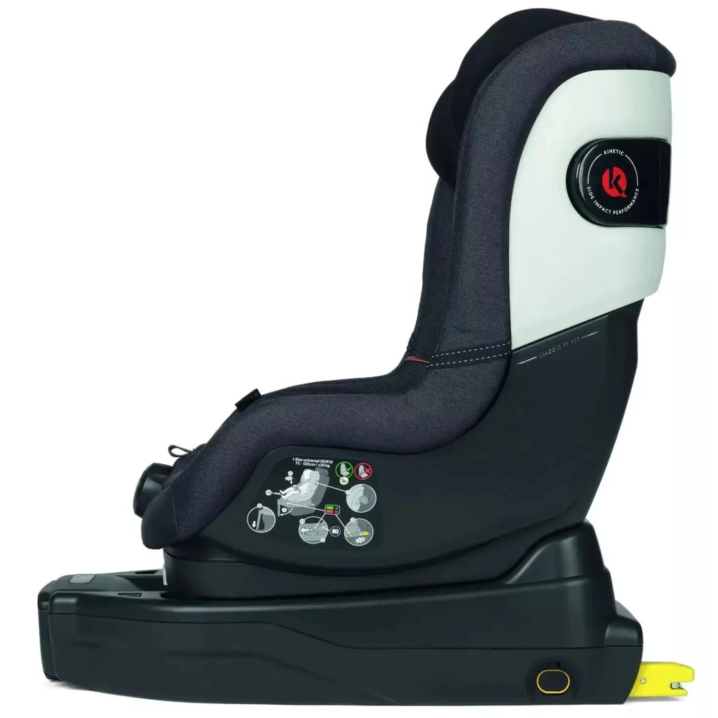 Автокрісло Peg-Perego Viaggio FF105 Ebony з базою I-size, темно-сіре (PACK01-FF105000001) - зображення 5