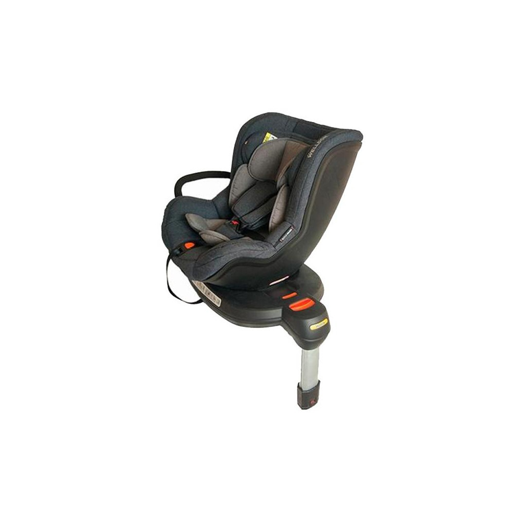 Автокрісло Welldon Safe Rotate FIX Графітово-сіре (IG03-S95-001) - зображення 1