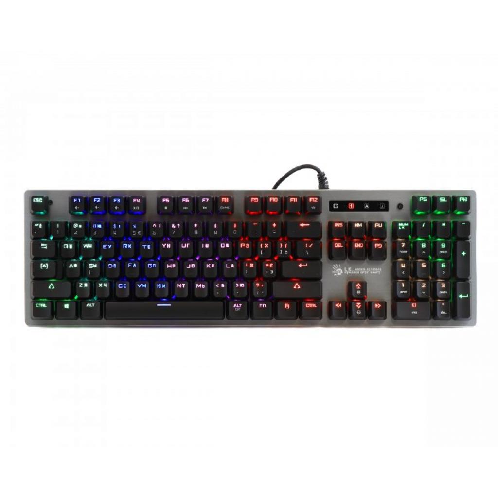 Клавіатура A4Tech Bloody B760 Green Sw Black (4711421953108) - зображення 1