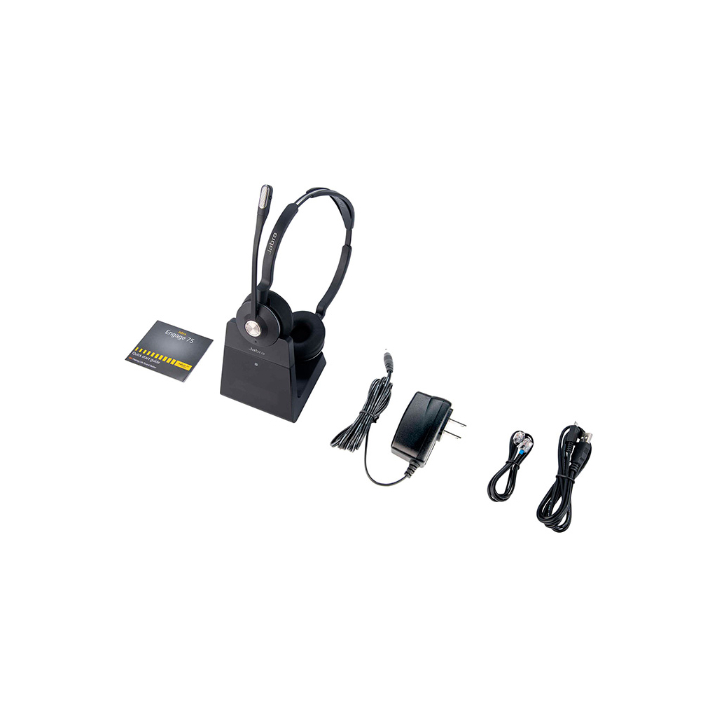 Навушники Jabra Engage 75 Stereo Black (9559-583-111) - зображення 8