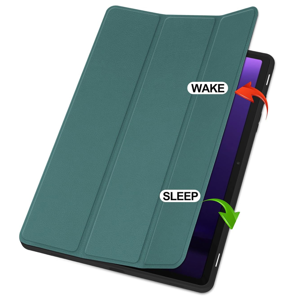 Чохол до планшета BeCover Flexible TPU Mate Samsung Galaxy Tab S10 FE (SM-X520/SM-X526) 10.9" Dark Green (713265) - изображение 4