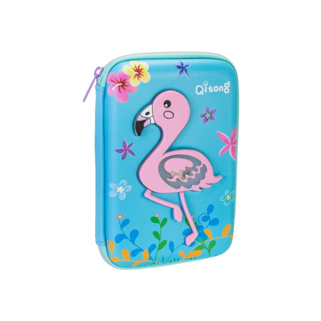Пенал Cool For School LED 1 відділення з органайзером блакитний (QT-5758-Blue) - зображення 2