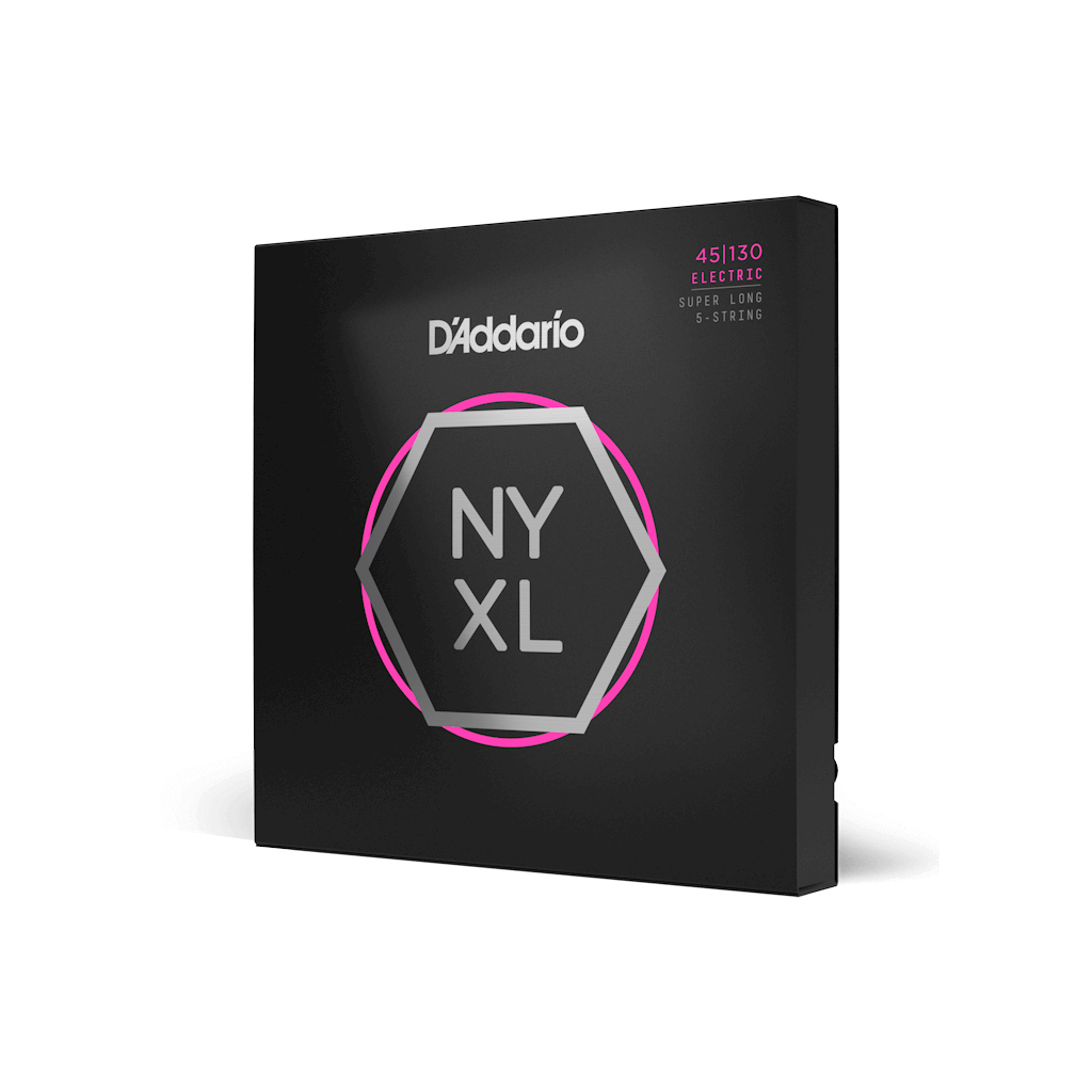 Струни для гітари D'Addario NYXL Bass Regular Light 5-String / Super Long Scale (45-130) (NYXL45130SL) - зображення 2