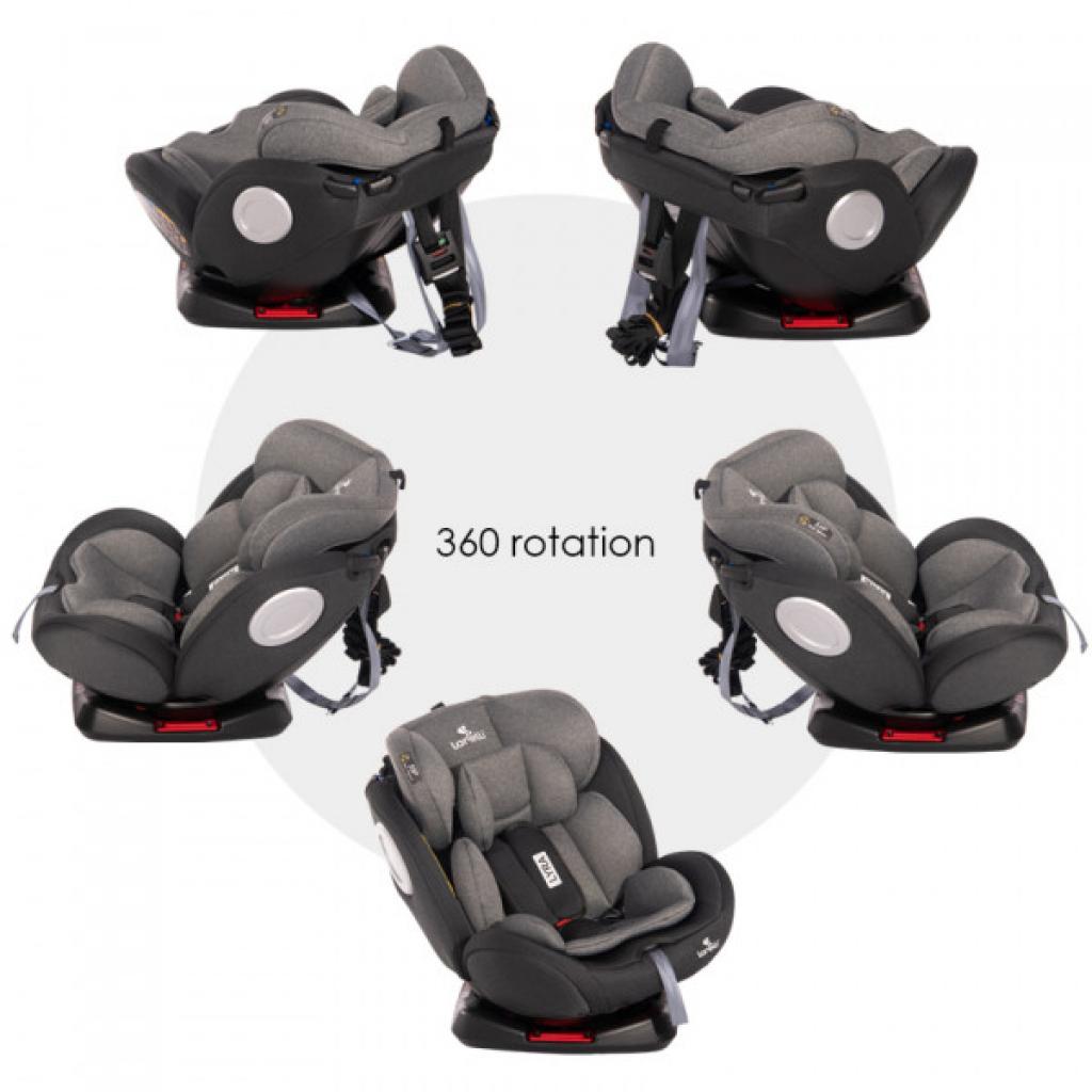 Автокрісло Bertoni/Lorelli Lyra Isofix 0-36 кг Black/Grey - зображення 3