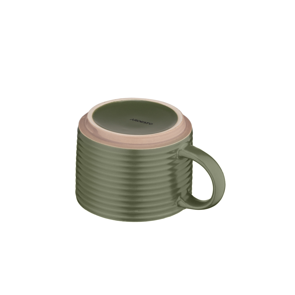 Чашка Ardesto Anzio, 300мл, кераміка, зелений (AR3042GN) - зображення 5