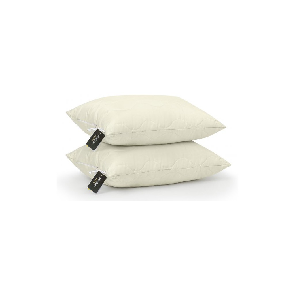Ковдра MirSon Набір BamBoo №1686 Eco Light Creamy 155х215 + подушки (2200002655828) - зображення 4