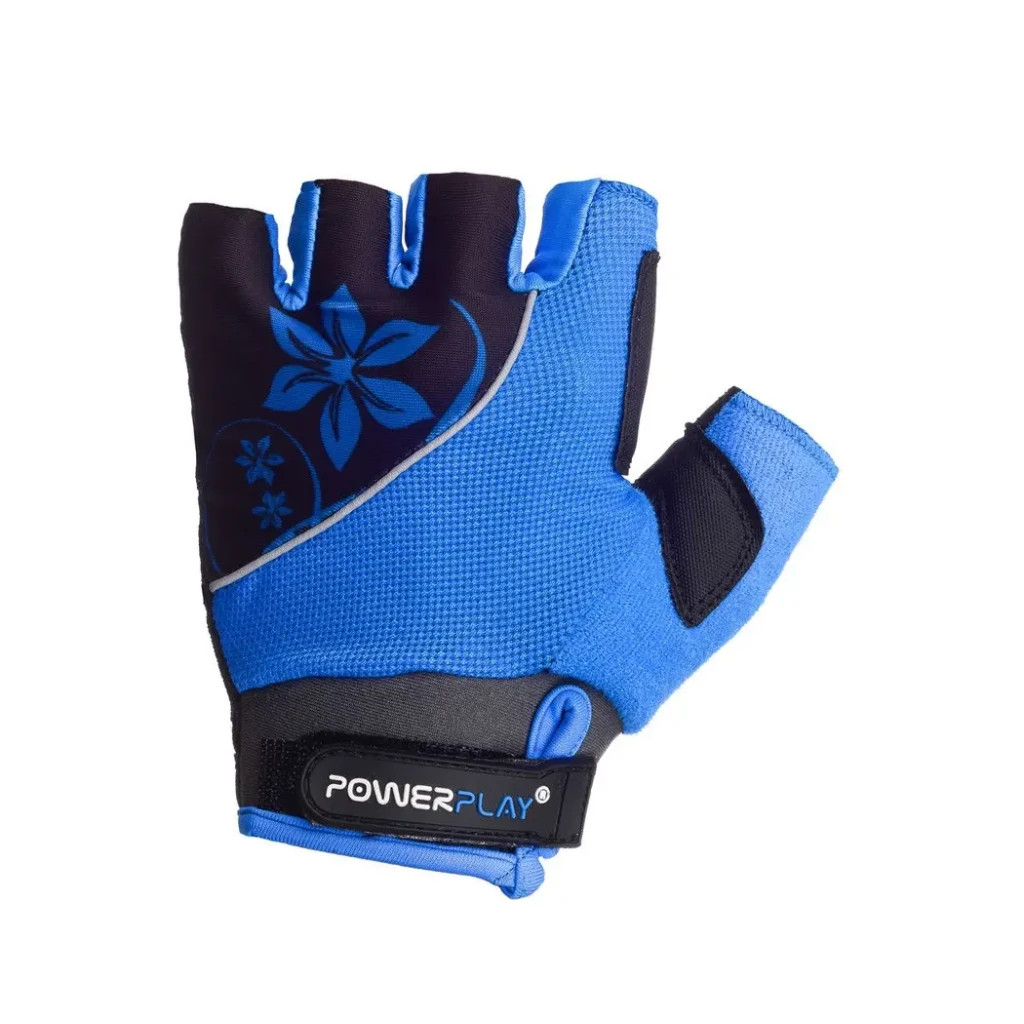 Велорукавиці PowerPlay 5281 B Блакитні XS (SALE_5281B_XS_Blue) - зображення 2
