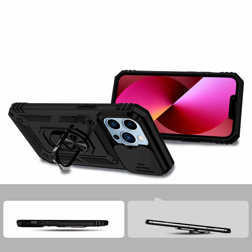 Чохол до мобільного телефона BeCover Military Apple iPhone 13 Pro Max Black (707105) - зображення 2