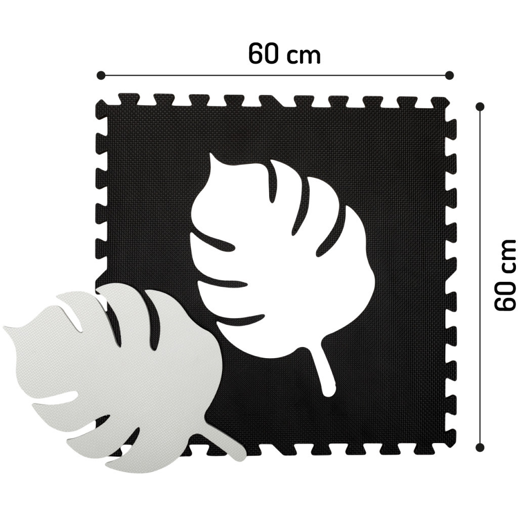 Дитячий килимок MoMi пазл Feli 120 х 120 cм Black (AKCE00028) - зображення 6