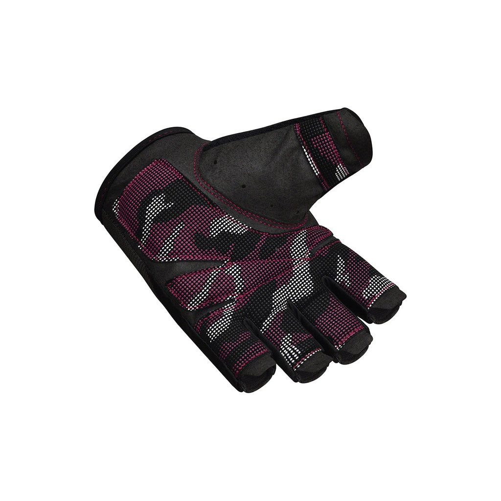 Рукавички для фітнесу RDX T2 Half Pink M (WGA-T2HP-M) - зображення 4