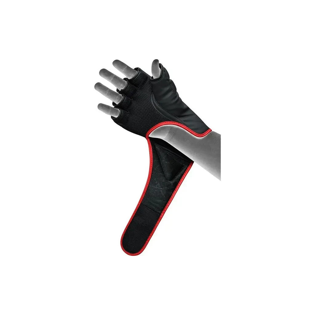 Рукавички для MMA RDX F6 Kara Matte Red Plus S/M (GSR-F6MR-S/M+) - зображення 6