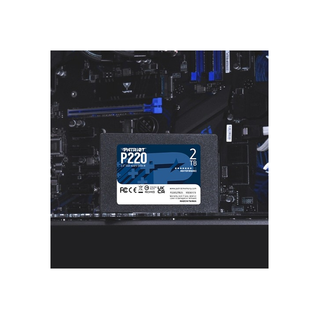 Накопичувач SSD 2.5" 2TB P220 Patriot (P220S2TB25) - зображення 5