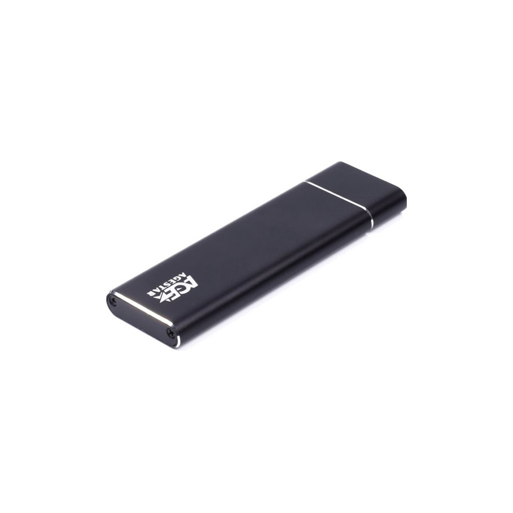 Кишеня зовнішня AgeStar M2 NGFF black (3UBNF5C (Black)) - зображення 2