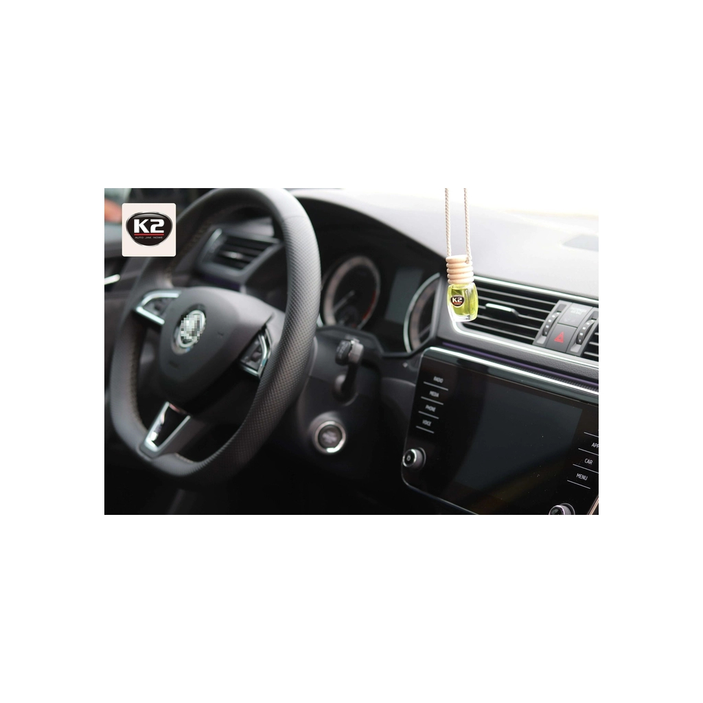 Ароматизатор для автомобіля K2 VINCI VENTO VANILLA 8ML (V457) - зображення 9